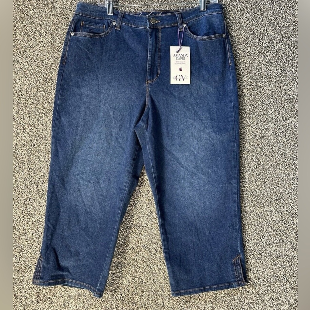 Gloria Vanderbilt Amanda Capri SZ 14 NWT - Picture 2 of 6